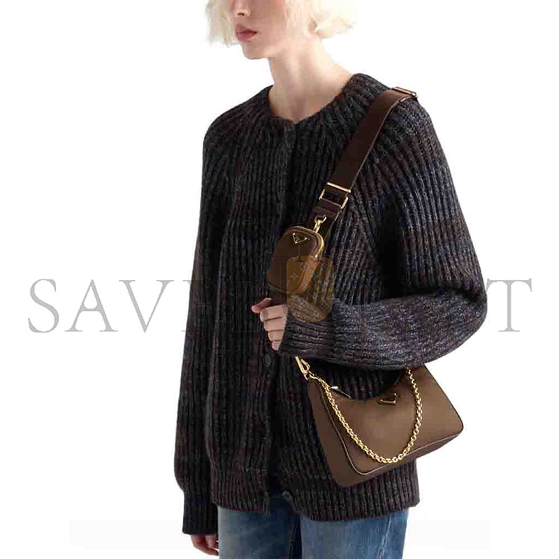 PRADA RE-EDITION 2005 SHOULDER BAG 1BH204 (22*12*6cm)